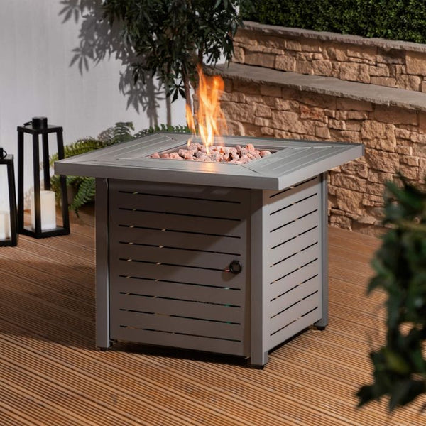 Square Gas Fire Pit
