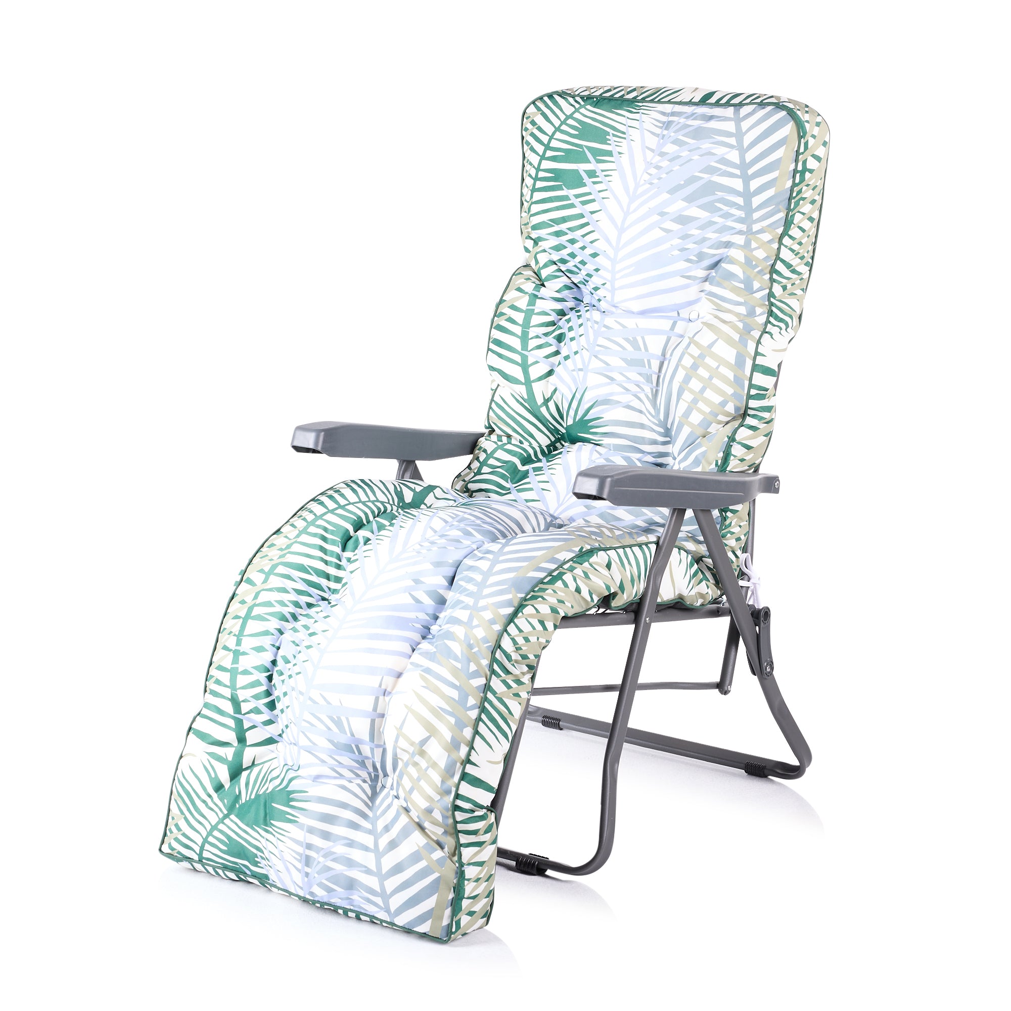 recliner chair grey sun loungers asda