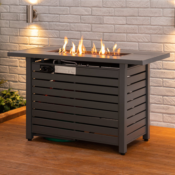 Rectangular Gas Fire Pit
