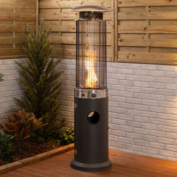 Spiral Flame Gas Patio Heater