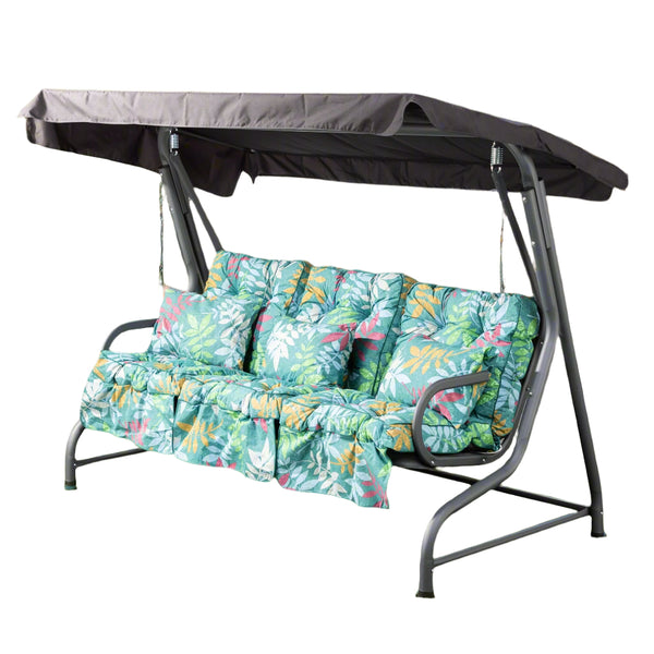 Alfresia Roma 3 Seater Garden Swing Seat | Classic Cushions